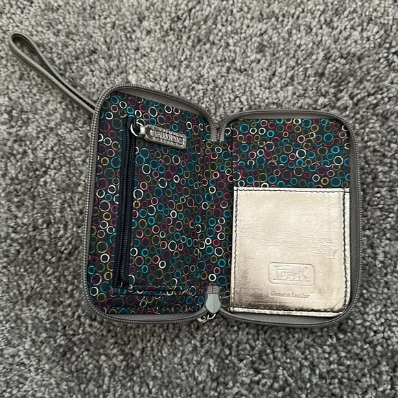 Compact, fossil, wallet, genuine, leather - Picture 2 of 3